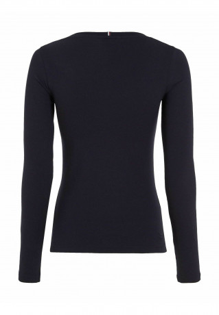 Tommy Hilfiger LANGARM Long sleeved top marine LONG SLEEVE Топ с длинными рукавами морской