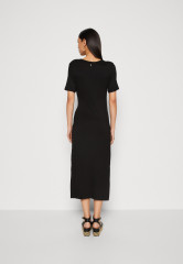 Tommy Hilfiger KNOT MIDI Jersey dress black KNOT MIDI Платье из джерси черный