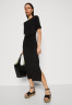 Tommy Hilfiger KNOT MIDI Jersey dress black KNOT MIDI Платье из джерси черный