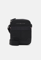 Tommy Hilfiger ELEVATED MINI UNISEX REPORTER Across body bag black ELEVATED MINI UNISEX REPORTER Сумка через плечо черный