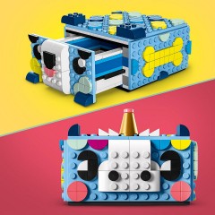 LEGO LEGO DOTS 41805 Tier-Kreativbox mit Schubfach LEGO DOTS 41805 Набор для творчества с ящиком для животных