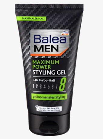 Balea MEN Haargel Maximum Power, 150 ml Гель для волос, 150 мл