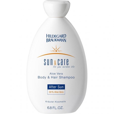 Hildegard Braukmann Sun & Care Aloe Vera Body & Hair Shampoo Шампунь увлажняющий, 200 мл