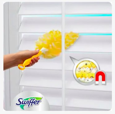Swiffer 3D SET: Staubmagnet XXL 1st + Tucher Nachfullpack 5St x 5packs (25st), Swiffer щетка для пыли с насадками для дома (Германия), набор 1 щетка + 26 сменных насадок (5х5 + 1), антистатический эффект, 3D Clean