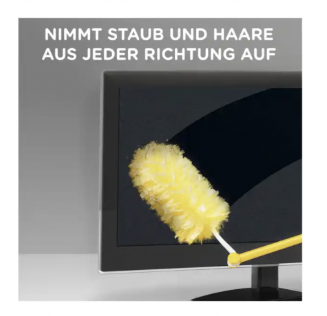 Swiffer 3D SET: Staubmagnet XXL 1st + Tucher Nachfullpack 5St x 5packs (25st), Swiffer щетка для пыли с насадками для дома (Германия), набор 1 щетка + 26 сменных насадок (5х5 + 1), антистатический эффект, 3D Clean
