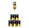 Swiffer 3D SET: Staubmagnet XXL 1st + Tucher Nachfullpack 5St x 5packs (25st), Swiffer щетка для пыли с насадками для дома (Германия), набор 1 щетка + 26 сменных насадок (5х5 + 1), антистатический эффект, 3D Clean
