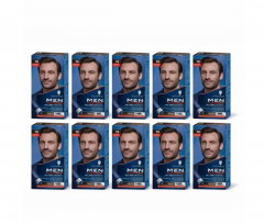Schwarzkopf Professional Men Perfect Tonungs-Gel 70 Natural Dark Brown 10st, Краска против седых волос-Гель Natur Темно-коричневый 70, 10 штук
