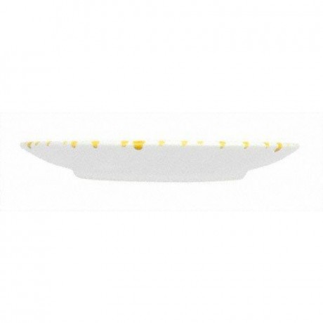 Gmundner Keramik Gmundner Keramik Gelbgeflammt Dessertteller / Fruhstucksteller Cup d: 20 cm / h: 2,6 cm Gmundner керамическая желтая тарелка для десерта / тарелка для завтрака D чашки: 20 см / высота: 2,6 см
