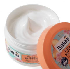 Balea Fusbutter Sheabutter &amp; Pfirsichkernol, 150 ml Балеа Масло для ног Масло ши и масло персиковых косточек, 150 мл