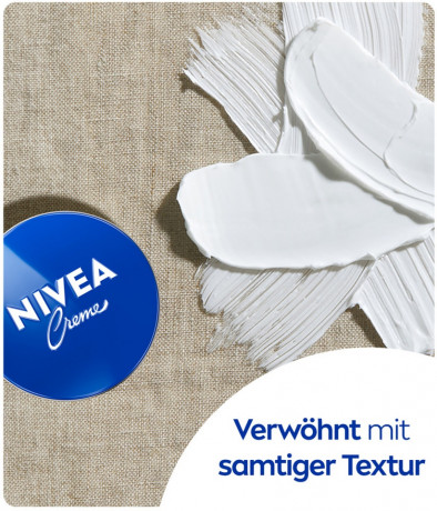 NIVEA Creme, 400 ml, Нивеа Классический крем в банке, пантенол и ланолин, глубокое питание, для всей семьи, 400 мл