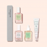 Manucurist Ridged Nails Set, набор для ногтей Франция, 4 х 15 мл + пилочка-буфер, выравнивание и укрепление ногтей, против неровностей и ломкости