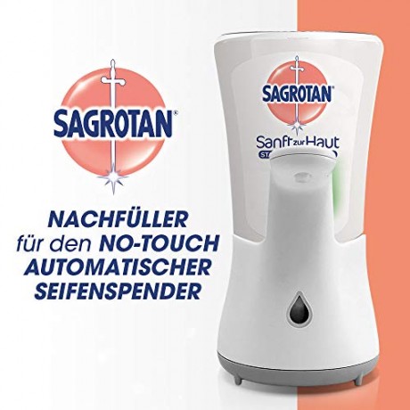 Sagrotan No-Touch Nachfuller Flussige Handseife Сагротан Сменный блок жидкого мыла для рук Лотос и ромашка, 250 мл