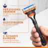 GILLETTE Rasierklingen, Fusion5, 4 St, Джилетт Сменные кассеты Fusion5 для мужской бритвы, 4 шт.