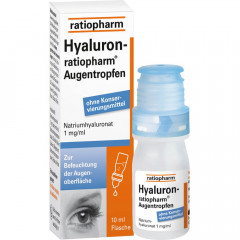 ratiopharm Hyaluron-ratiopharm Augentropfen  Глазные капли Гиалурон Ратиофарм