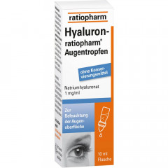 ratiopharm Hyaluron-ratiopharm Augentropfen  Глазные капли Гиалурон Ратиофарм