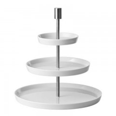 Thomas Thomas Loft Weiss Etagere rund 3-tlg. Teller 12-19-27 cm Подставка для торта Thomas Loft Weiss около 3 шт. Тарелки 12-19-27 см
