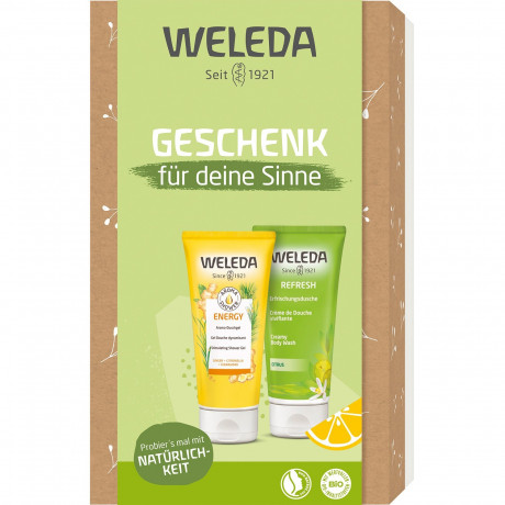 Weleda Geschenkset Energy & Citrus  Подарочный набор «Энергия и цитрусовые»