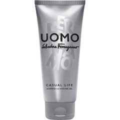 Salvatore Ferragamo (Сальваторе Феррагамо)  Uomo Casual Life Shampoo &amp; Shower Gel Гель для душа, 200 мл