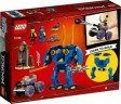 LEGO NINJAGO 2er Set: 30592 Mini-Donnerjager - Polybag + 71740 Jays Elektro-Mech NINJAGO Набор из 2 предметов: 30592 Mini Thunderfighter — полиэтиленовый пакет + 71740 Электромеханический робот Джея