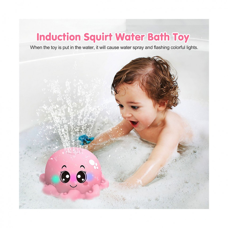 Купить Vicabo Wasserspielzeug Leuchtet auf Wasser spruhen Oktopus  Badespielzeug fur Kinder Водные игрушки Светящиеся водяные брызги Осьминог  игрушки для ванны для детей в интернет-магазине Diskontshop.eu Германия  всего за 2 237 руб. в