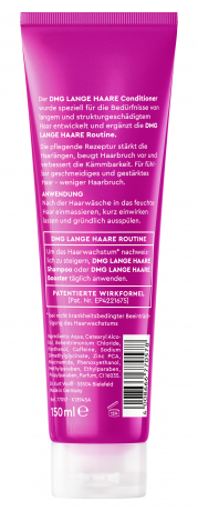 Plantur DMG Lange Haare Conditioner, 150 ml, Кондиционер для укрепления длинных повреждённых волос и уменьшения ломкости, 150 мл