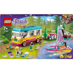 LEGO Friends 41681 Wohnmobil- und Segelbootausflug ЛЕГО Лесной дом на колесах и парусная лодка
