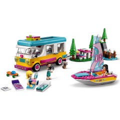 LEGO Friends 41681 Wohnmobil- und Segelbootausflug ЛЕГО Лесной дом на колесах и парусная лодка