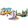 LEGO Friends 41681 Wohnmobil- und Segelbootausflug ЛЕГО Лесной дом на колесах и парусная лодка