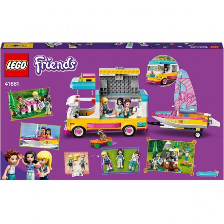 LEGO Friends 41681 Wohnmobil- und Segelbootausflug ЛЕГО Лесной дом на колесах и парусная лодка