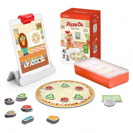 Osmo Lernspielzeug Pizza Co. Starter Kit fur iPad und Fire-Tablet spielend lernen Развивающие игрушки Pizza Co. Starter Kit для iPad и планшета Fire Учитесь