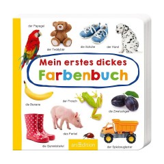 arsEdition Verlag Mein erstes dickes Farbenbuch Моя первая толстая цветная книга