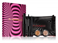 МАC Hypnotizing Holiday Now you see me Extra Dimension Eye Kit Golden, МАК Набор для макияжа глаз в подарочной упаковке, Золото