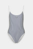 Tommy Hilfiger ONE PIECE Swimsuit indigo blue/ white ONE PIECE Купальник синий индиго/белый