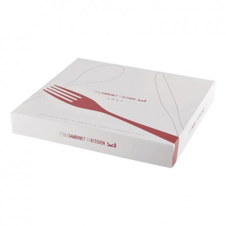 Sambonet Sambonet Leaf Edelstahl 18/10 - poliert Besteckset 60-tlg. poliert Vollheft / Monoblock Набор столовых приборов Sambonet Leaf из нержавеющей стали 18/10 полированный, 60 предм. полированная цельная ручка / моноблок