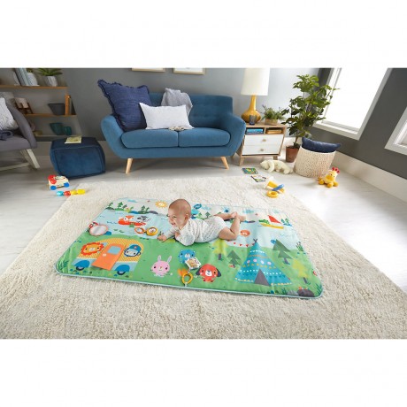 Mattel Fisher-Price Grosse Campingabenteuer Spieldecke Большой игровой коврик для кемпинга Fisher-Price