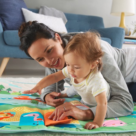 Mattel Fisher-Price Grosse Campingabenteuer Spieldecke Большой игровой коврик для кемпинга Fisher-Price