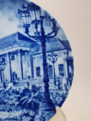 Тарелка декоративная винтажная AK Kaiser &quot;Баден Баден&quot;, фарфор, 19.5 см, Германия, 1970-80гг.