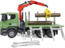 Bruder BRUDER 03524 Scania R-Serie Holztransport LKW mit Ladekran 1:16 Лесовоз BRUDER 03524 Scania R-Series с краном-манипулятором 1:16