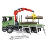 Bruder BRUDER 03524 Scania R-Serie Holztransport LKW mit Ladekran 1:16 Лесовоз BRUDER 03524 Scania R-Series с краном-манипулятором 1:16