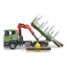 Bruder BRUDER 03524 Scania R-Serie Holztransport LKW mit Ladekran 1:16 Лесовоз BRUDER 03524 Scania R-Series с краном-манипулятором 1:16
