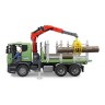 Bruder BRUDER 03524 Scania R-Serie Holztransport LKW mit Ladekran 1:16 Лесовоз BRUDER 03524 Scania R-Series с краном-манипулятором 1:16