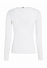 Tommy Hilfiger LANGARM Long sleeved top weiss LONG SLEEVE Топ с длинными рукавами белый