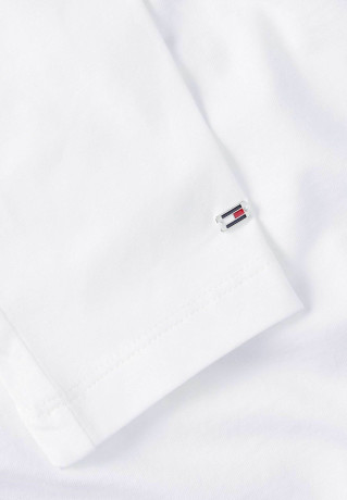 Tommy Hilfiger LANGARM Long sleeved top weiss LONG SLEEVE Топ с длинными рукавами белый