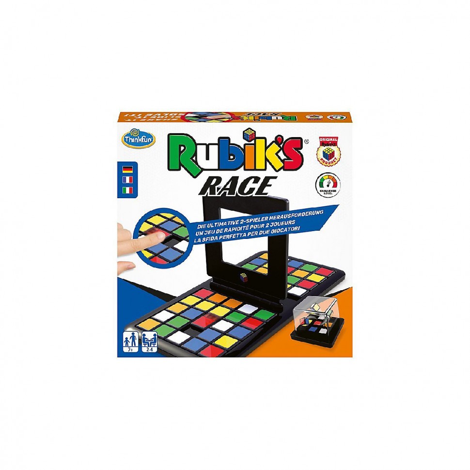 Купить Ravensburger Thinkfun Rubiks Race Thinkfun Гонка Рубика в  интернет-магазине Diskontshop.eu Германия всего за 2 411 руб. в