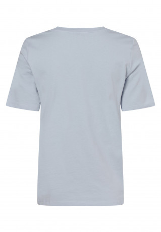 Tommy Hilfiger Print T-shirt hellblau футболка с принтом Светло-синий