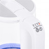 Mesko Mesko Wasserkocher MS 1301W 1,7 Liter, Glaskessel mit LED-Beleuchtung Edelstahl/Weiss Чайник Mesko MS 1301W 1,7 л, стеклянный чайник со светодиодной подсветкой нержавеющая сталь/белый