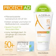 A-DERMA PROTECT AD SPF 50+ Creme Крем PROTECT AD SPF 50+