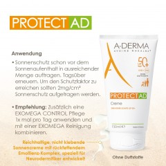 A-DERMA PROTECT AD SPF 50+ Creme Крем PROTECT AD SPF 50+
