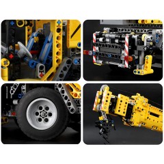 MOULD KING Klemmbausteineset Mobilkranwagen Комплект зажимных блоков для автокранов