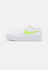 Nike Sportswear W BLAZER LOW PLATFORM Sneaker low white/light lemon twist/black/team orange W BLAZER LOW PLATFORM Низкие кроссовки женские белый/светлый лимонный твист/черный/оранжевый